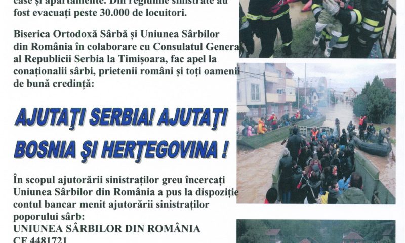 AJUTAÅ¢I SERBIA !   AJUTATI BOSNIA SI HERTEGOVINA !
