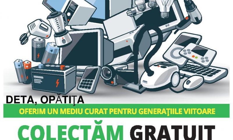 Colectare gratuită de deșeuri electrice și electronice