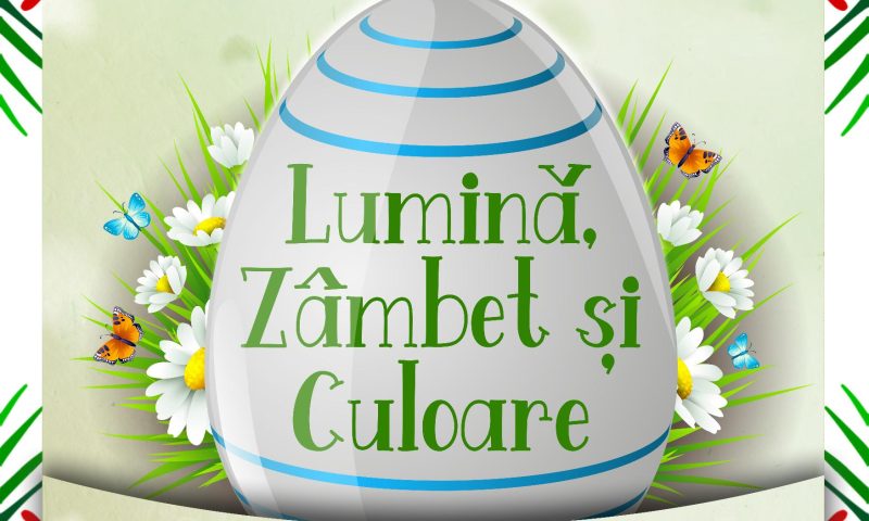 Lumină, zâmbet și culoare – expoziție și program artistic