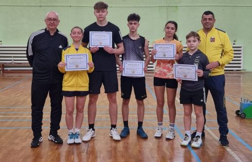 Badmintonul din Deta, din nou pe podium la etapa județeană a Olimpiadei Sportului Școlar