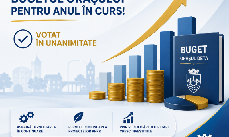 Bugetul a fost votat în Consiliul Local